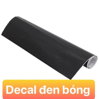 Decal đen dán hồ cá , decal khổ 60x100cm