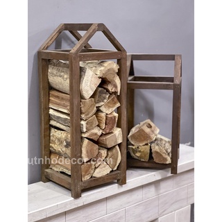 Đèn bão gỗ decor nhiều kích cỡ