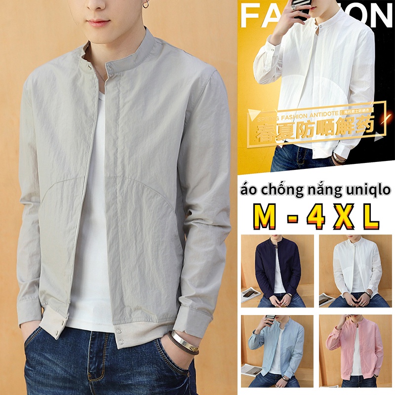 Áo chống nắng nam GRAYHOMME Ultral Dry vải dày có lỗ thông hơi chống tia UV SUN001 Nam Áo Khoác Chống Nắng Phong Cách Hàn Quốc Thời Trang Mùa Hè Mới Cho