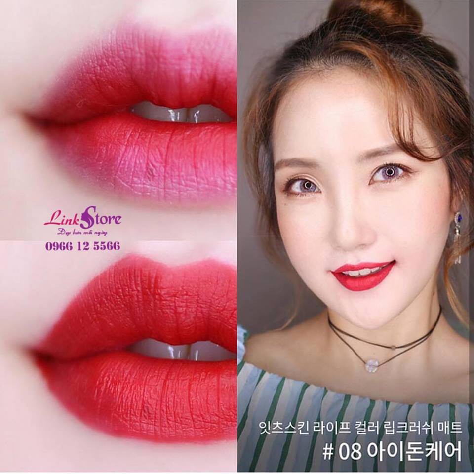 Son Kem Lì It's Skin Lip Crush Matte Life Color