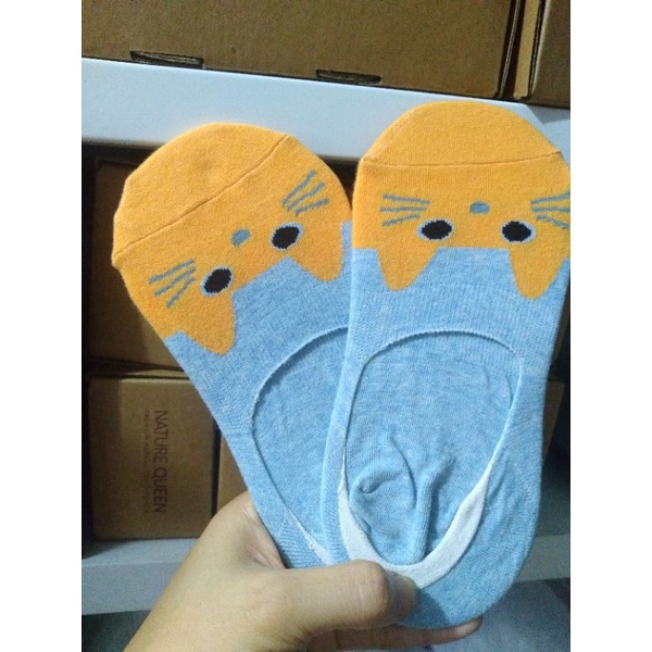 tất hài hình mèo cute