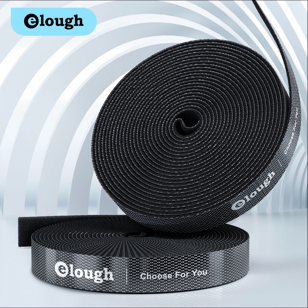 Băng dán Elough 1M Velcro ma thuật tự dính sắp xếp cáp tái sử dụng