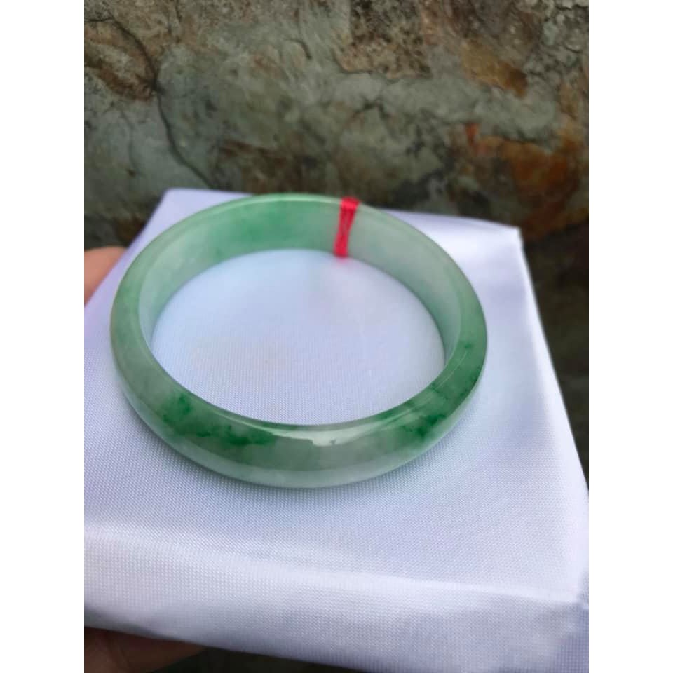 🌺 VÒNG TAY HẸ LÝ SAO 48MM MÀU XANH LÝ TRẮNG ĐỀU VÒNG ĐẸP NỮ MẠNG THUỶ MỘC HOẢ TỪ 48 đến 56kg ĐEO 1950k ạ