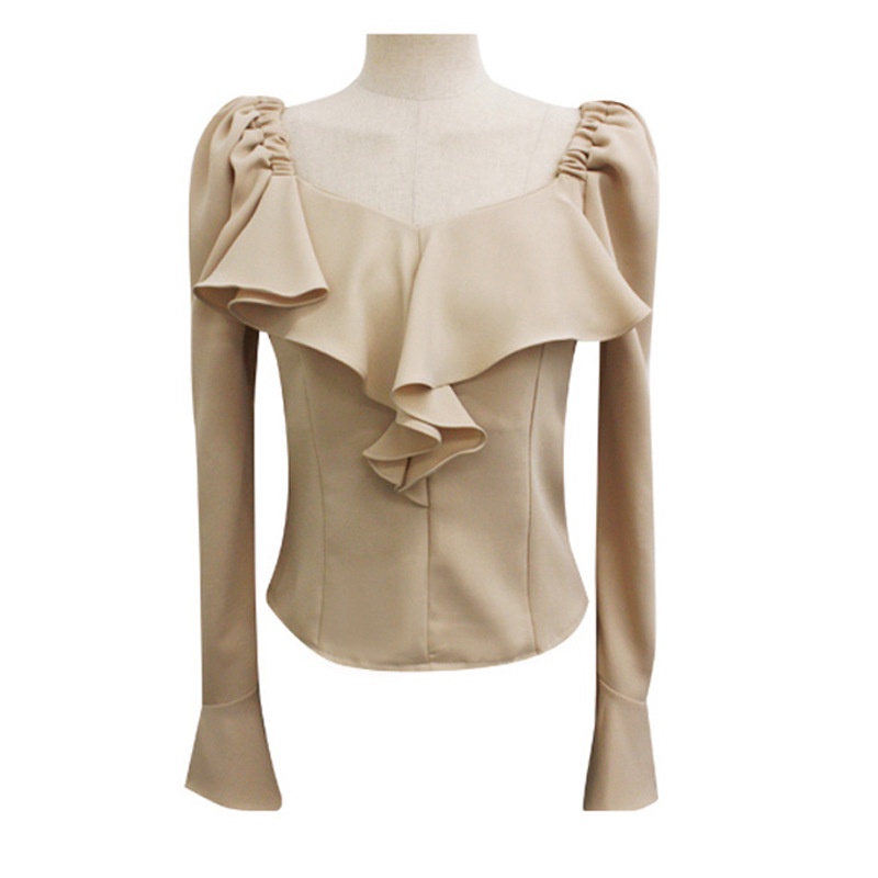 Áo sơ mi kiểu Hàn Quốc đẹp tiểu thư bánh bèo nữ bigsize form rộng đẹp kiểu công sở tay dài  M-6