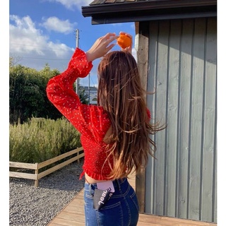 ÁO CROPTOP HOA RÚT DÂY