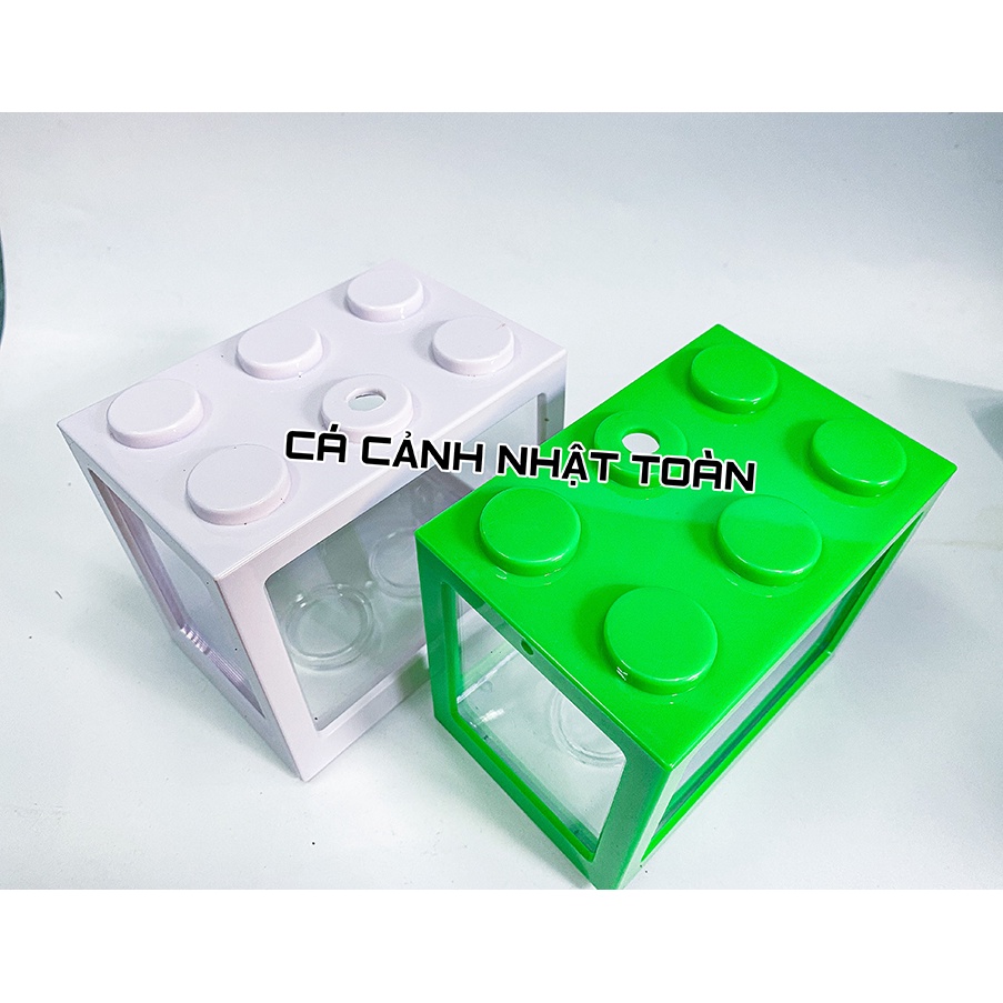 BỂ NUÔI CÁ MINI DỂ THƯƠNG 12X8X10CM