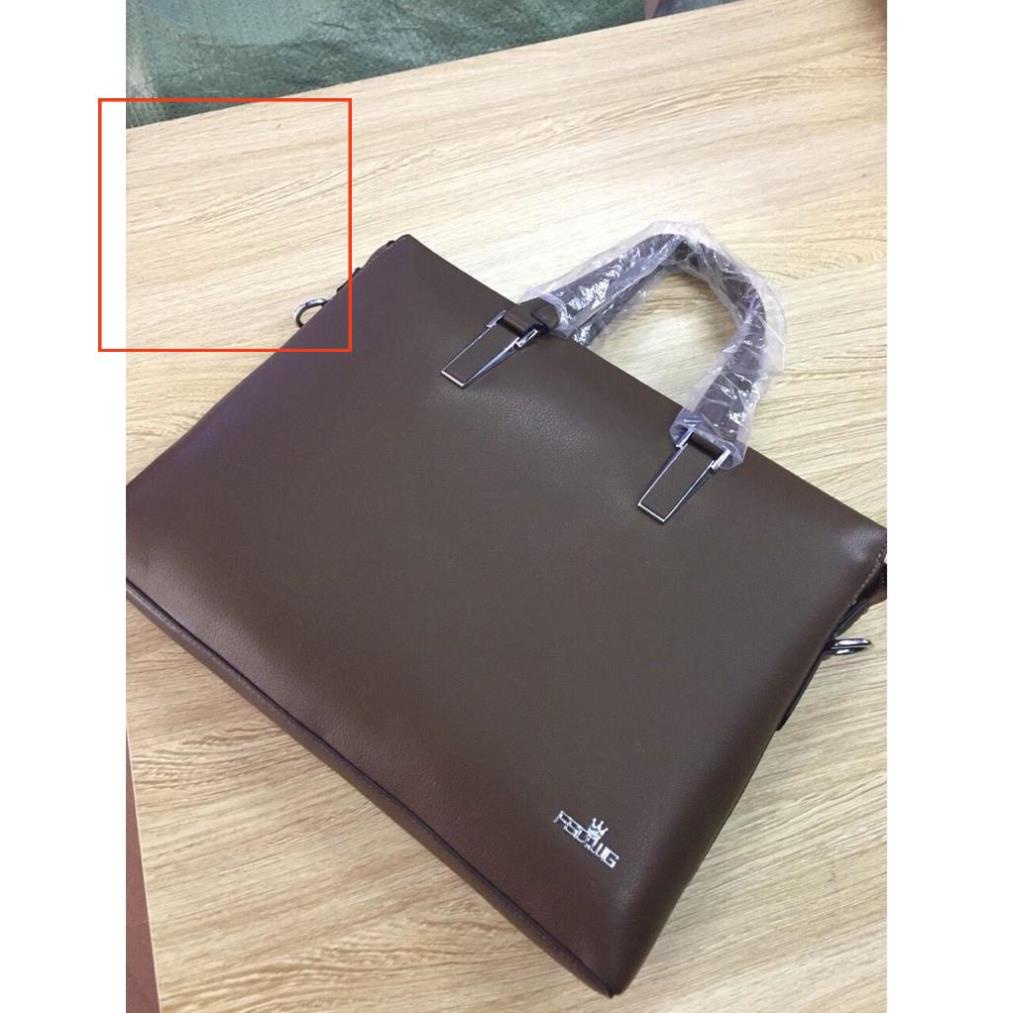 Chính Hãng cặp da cao cấp Cặp da công sở F.S.D-3 chính hãng màu nâu cafe cực đẹp -2019 (Bảo hành 3 năm-kèm ảnh thật) | BigBuy360 - bigbuy360.vn