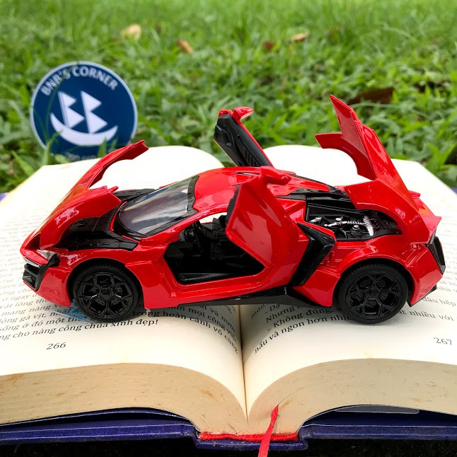 Xe mô hình 1:32 Lykan Hypersport hãng Mini Auto