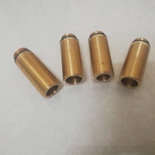 [Loại dày] Chân vòi lavabo lạnh bằng đồng, ốc bắt chân sen chậu vòi bồn rửa đơn, đôi thay thế