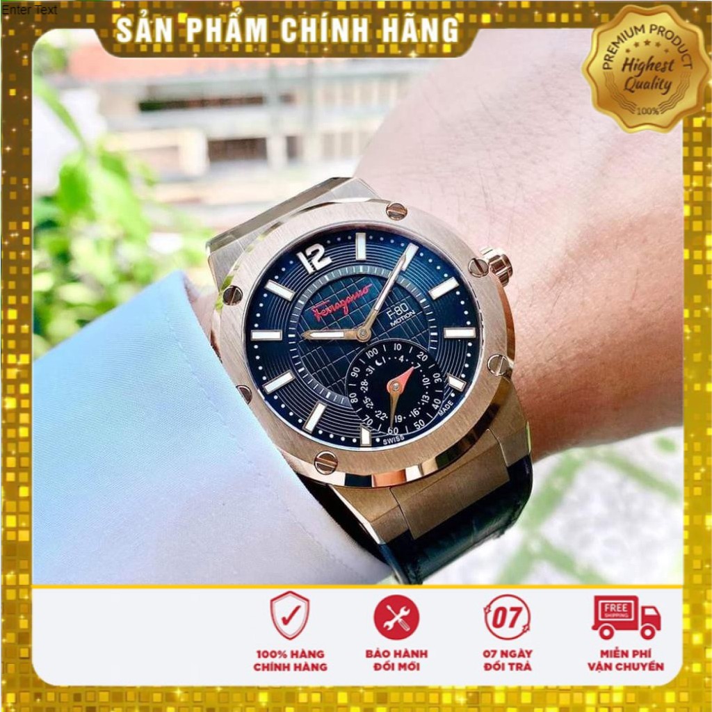 [INBOX TRẢ GIÁ] Đồng hồ nam Salvatore Ferragamo F80 Motion FAZ030017 Kết nối với điện thoại qua bluetooth