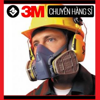 Mặt nạ phòng khói đọc bụi,khói độc 7502 chính hảng 3M