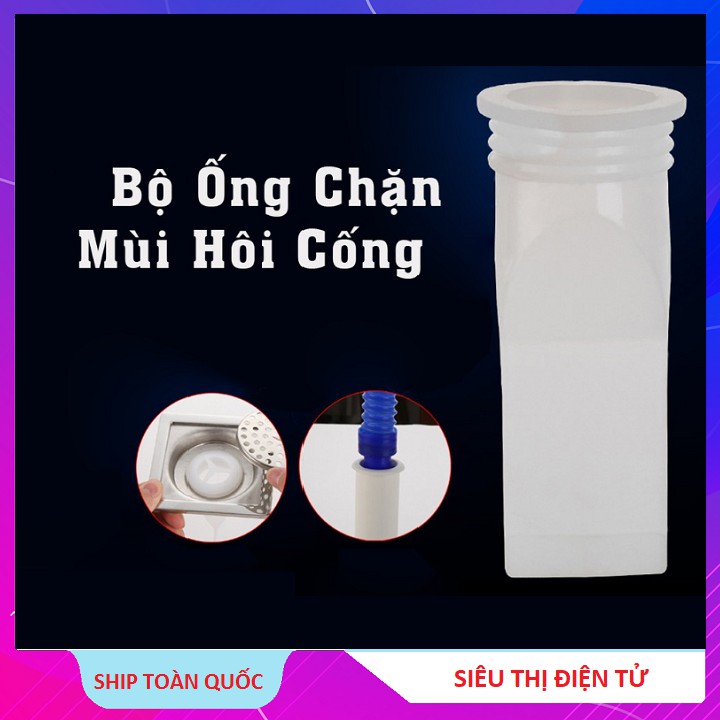 Ống Chặn Mùi Hôi Nhà Tắm, Ống Đơn Chống Mùi Hôi Mùi Cống Côn Trùng Thiết Kế Thông Minh 2020