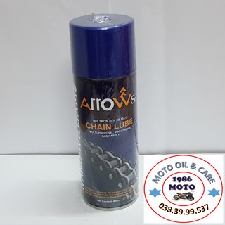 CHAI XỊT DƯỠNG SÊN ARROW CHAIN LUBE 400ML