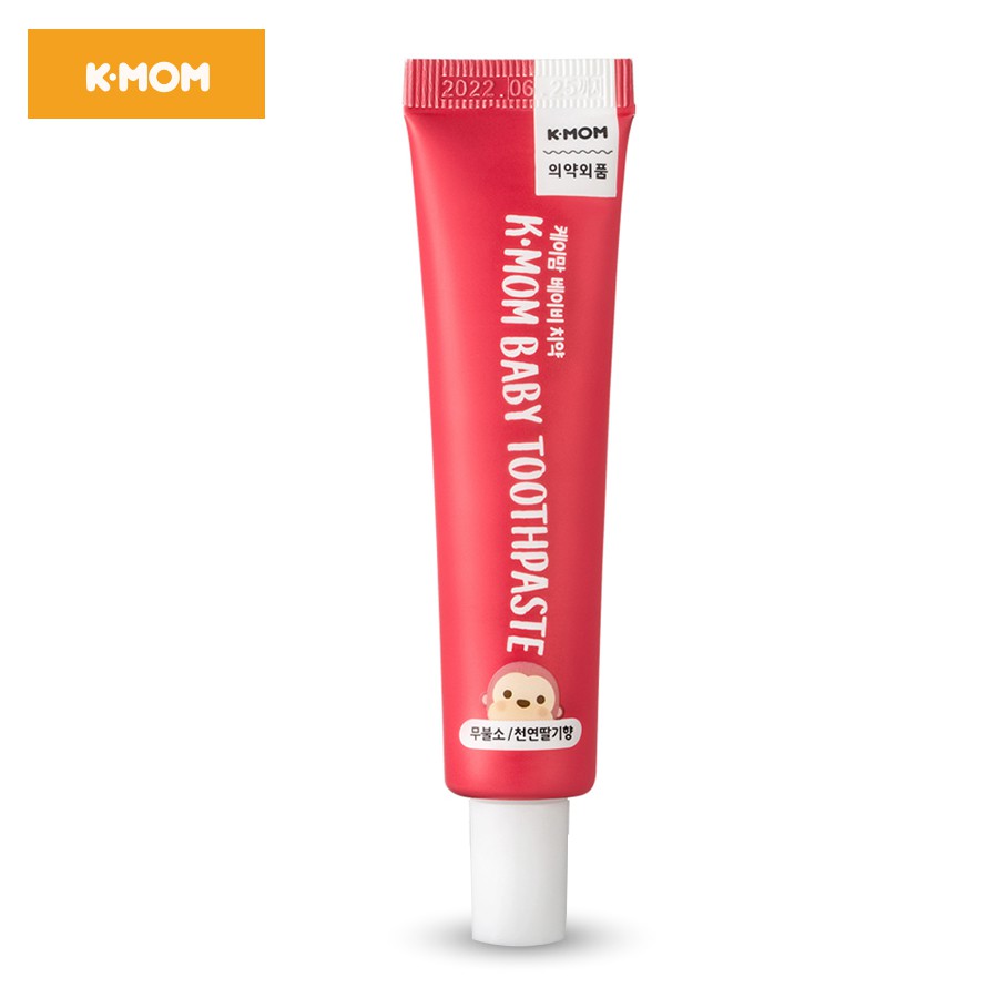 Kem Đánh Răng Trẻ Em Không Chứa Flouride K-Mom 6-36M (30G) - KM13593