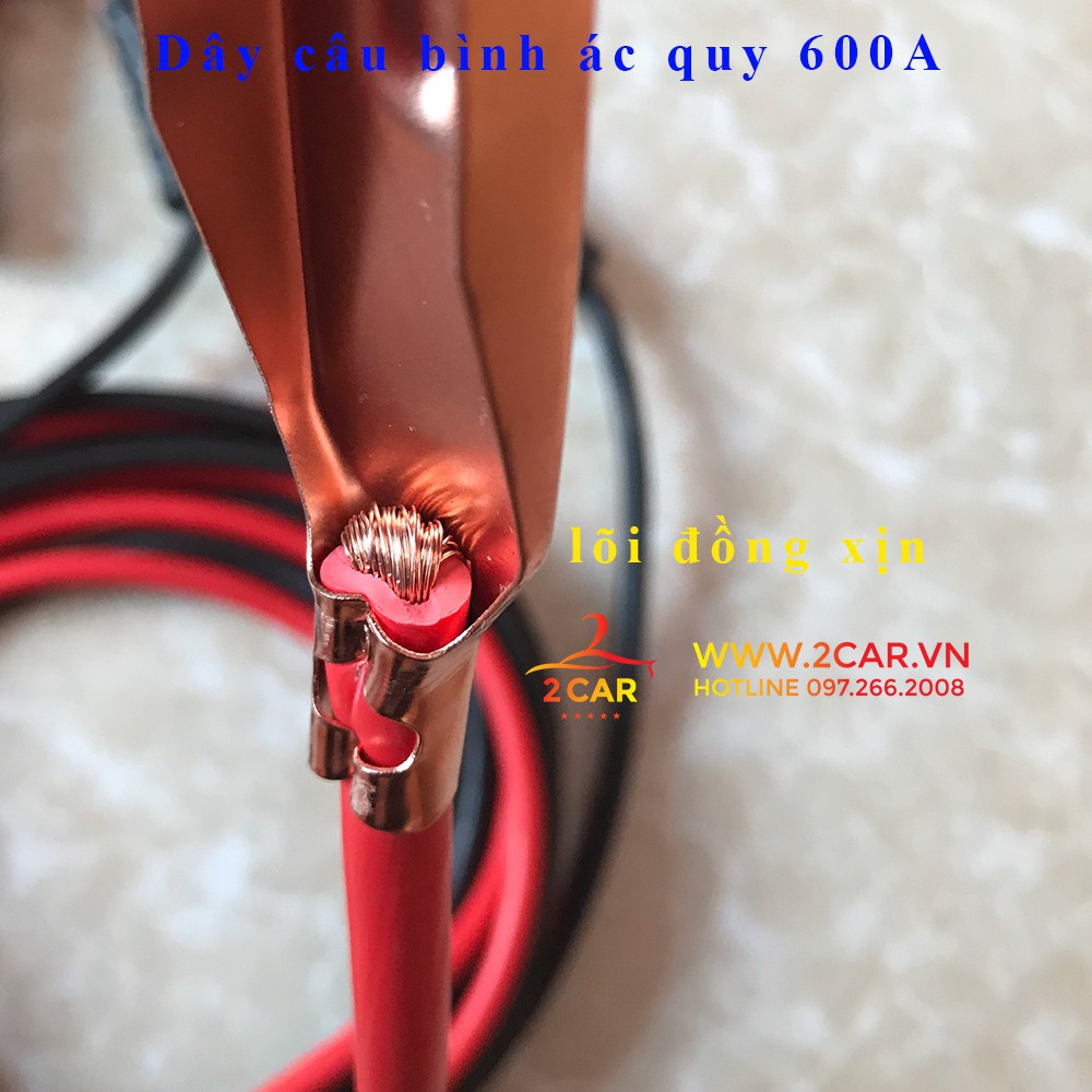 Dây câu bình ắc quy ô tô 600 Amp