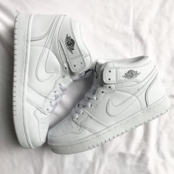 Giày thể thao J0RDAN Trắng cao cổ - SIÊU CHẤT HÀNG ĐẸP HOT HIT 2021 | BigBuy360 - bigbuy360.vn