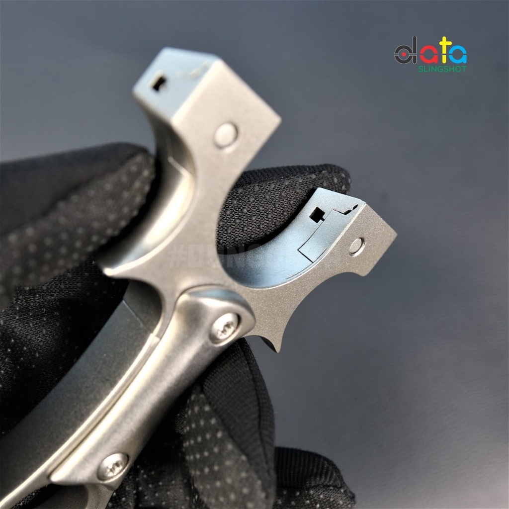 Ná Cao Su Full Titan TH8 Chạc 76 và 80 - Chạc kẹp - DATA SlingShot