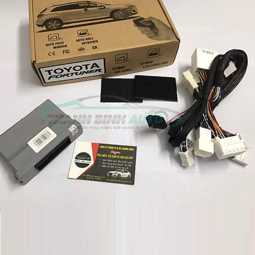 Bộ Gập Gương Và Lên Xuống Tự Động Tích Hợp Cho Xe Toyota Fortuner - Thanh Bình Auto