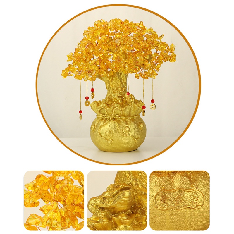 Cây Tài Lộc Để Bàn Trang Trí Phong Thủy