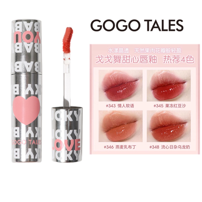 Son Môi Gogo TALES Dạng Lỏng Chống Thấm Nước Lâu Trôi Tiện Dụng