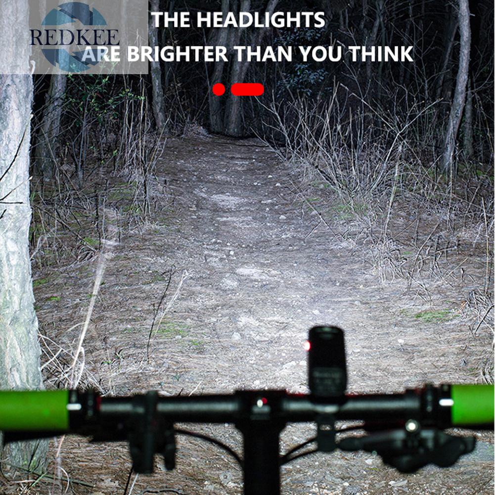 Đèn LED T6 10W 800LM 6 chế độ cho xe đạp