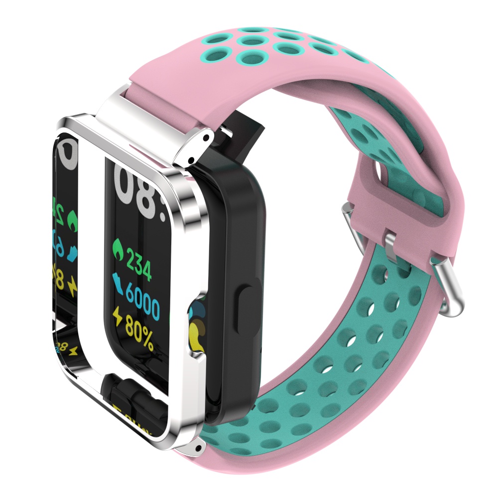 Dây Đeo Thay Thế Chất Liệu Silicon Màu Trơn Cho redmi Watch 2 Lite Ốp
