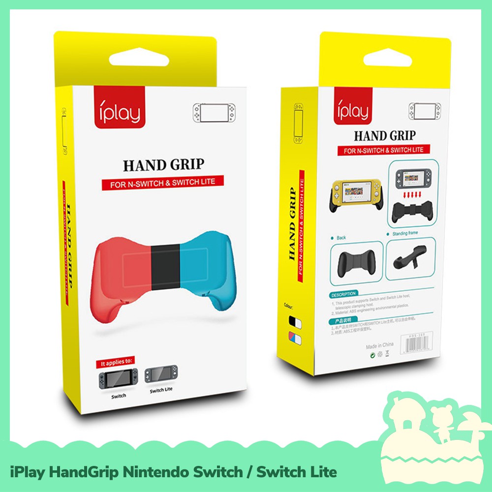 [Sẵn VN - NowShip] íPlay Phụ Kiện Handgrip Cầm Tay Có Đế Dựng Cho Máy Game Nintendo Switch NS, Nintendo Switch Lite