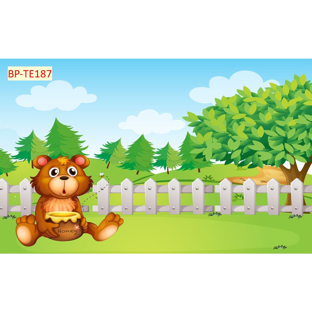 Tranh 3D Dán Tường Phòng Trẻ Em Nhiều Chủ Đề HOẠT HÌNH HOT HIT, HOT TREND HIỆN NAY