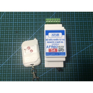 Bộ điều khiển từ xa sử dụng Remote học lệnh 2 ngõ ra