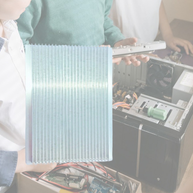 Vây Tản Nhiệt CPU Bằng Nhôm Có Đèn LED 10x1 1x11 6cm 3 94x0 43x4 57inch