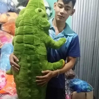 Cá Sấu Gai Nhồi Bông 1m6