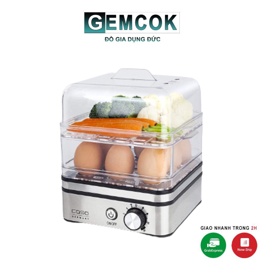 Nồi hấp điện 2 tầng Caso [Chính Hãng]