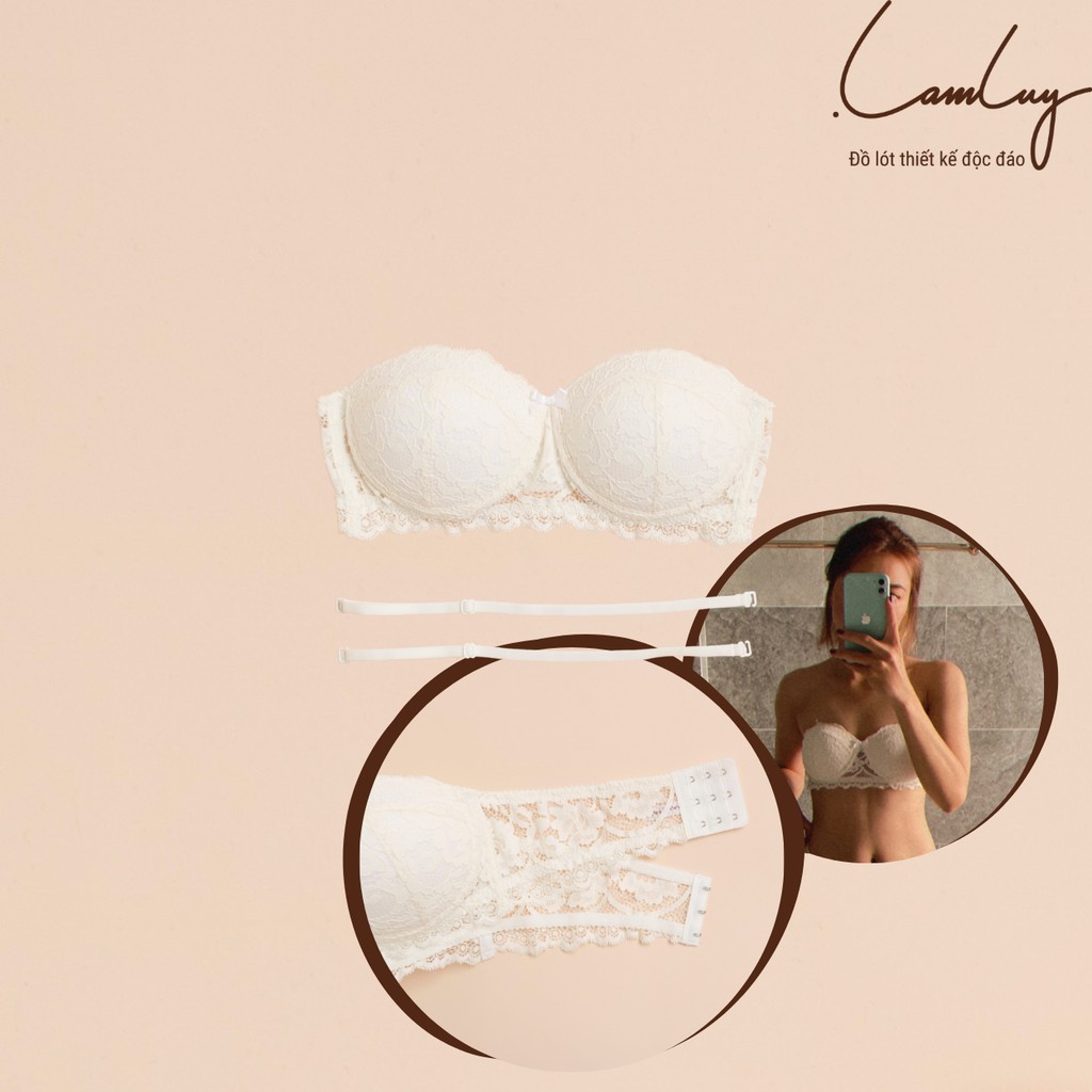 Áo ngực không dây Lamluy bra quây nâng ngực tốt | BigBuy360 - bigbuy360.vn