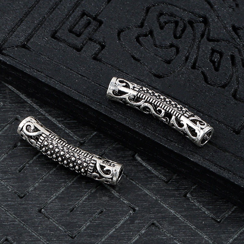[FREE SHIP] Charm ống bạc cao cấp - Hàng siêu đẹp loại 1 PH323