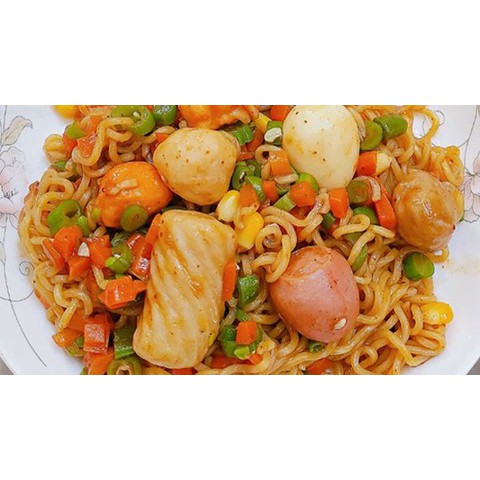 01 gói mỳ trộn Indomie (đủ 4 vị) - mì xào khô Indomie đủ 4 vị - mỳ trộn Indo