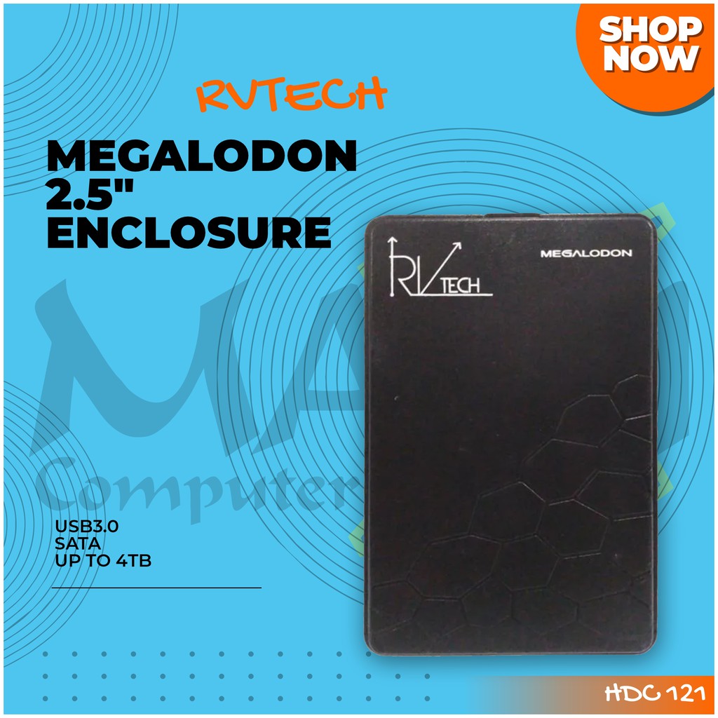 Hộp Đựng Ổ Cứng Rvtech Megalodon 2.5 Inch Sata Usb 3.0 Ốp