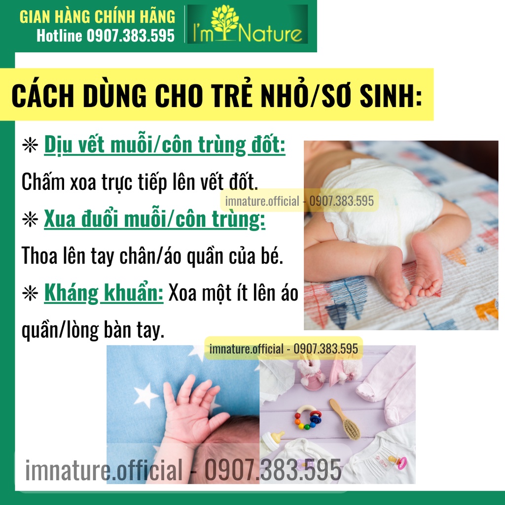 Cao Tràm Đuổi Muỗi - Giảm Sưng Vết Muỗi Đốt Tinh Dầu Tràm Cung Đình Huế 20gr - An Toàn Cho Bé 6 Tháng