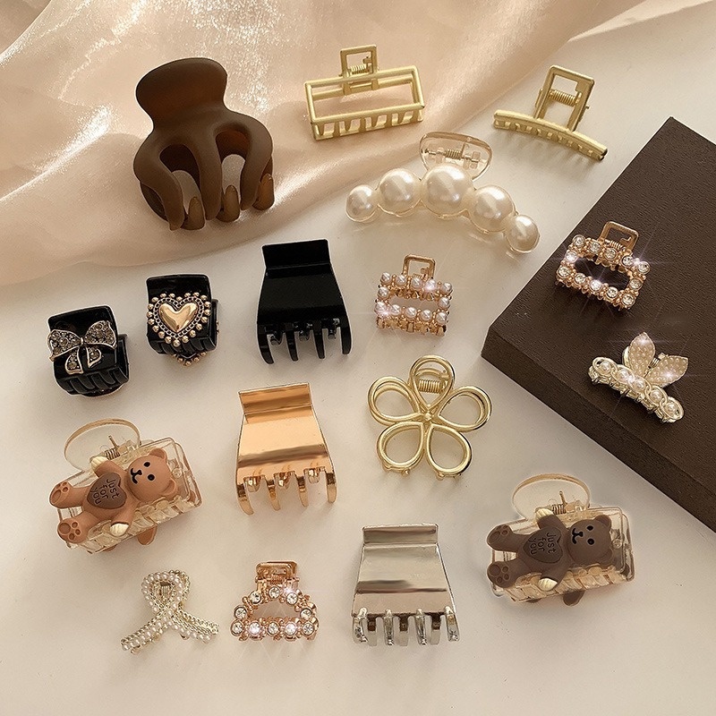 Kẹp Tóc Kim Loại Nhỏ Xinh Cho Bé Gái