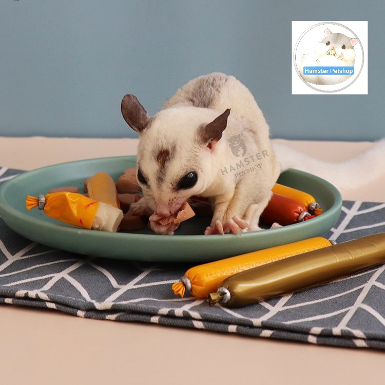 Xúc xích dinh dưỡng cho Hamster , thỏ , sóc , chó , mèo
