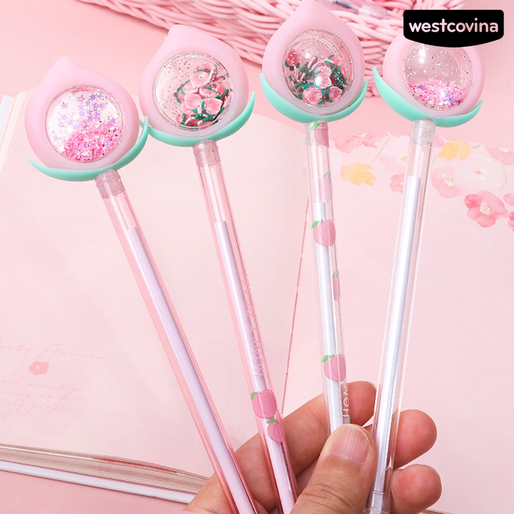 [Hot]✍Set 2 Bút Bi Mực Gel Ngòi 0.38mm Dễ Thương