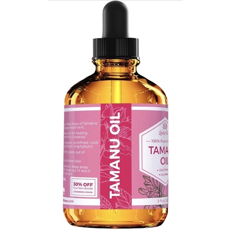 Tinh dầu Tamaru oil organic Leven Rose 100% tự nhiên 60ml USA