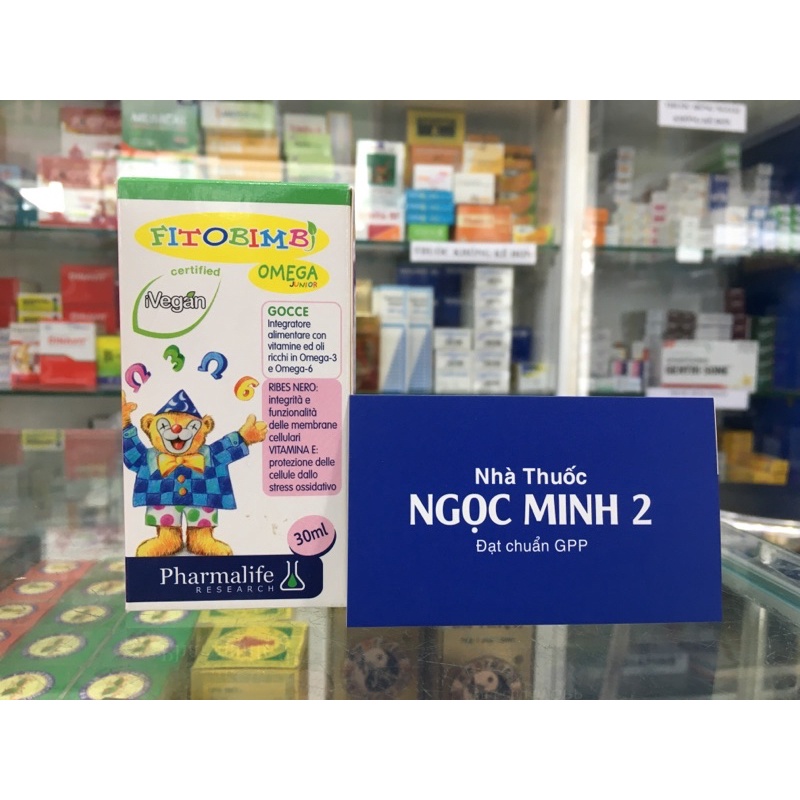 Fitobimbi Omega junior (Chai 30ml) Thực phẩm hỗ trợ phát triển não bổ ở trẻ nhỏ, tốt cho thumbnail