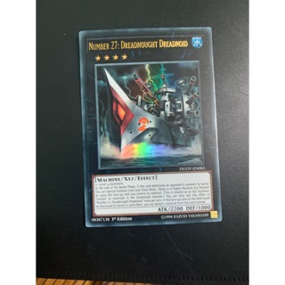 Bài yugioh: Number 27 dreadnought dreadnoid