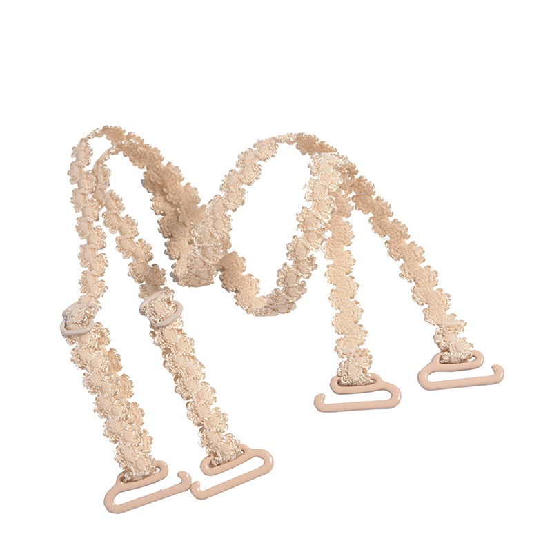 1 Cặp Dây Áo Ngực Họa Tiết Hoa Điều Chỉnh Được Thời Trang Dành Cho Nữ