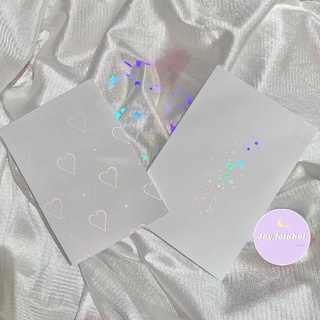✨ Decal hologram trang trí toploader ✨