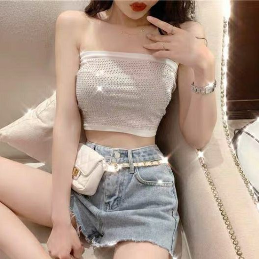 áo quây ngực đính đá không dây co dãn 4 chiều hàng Quảng Châu | BigBuy360 - bigbuy360.vn