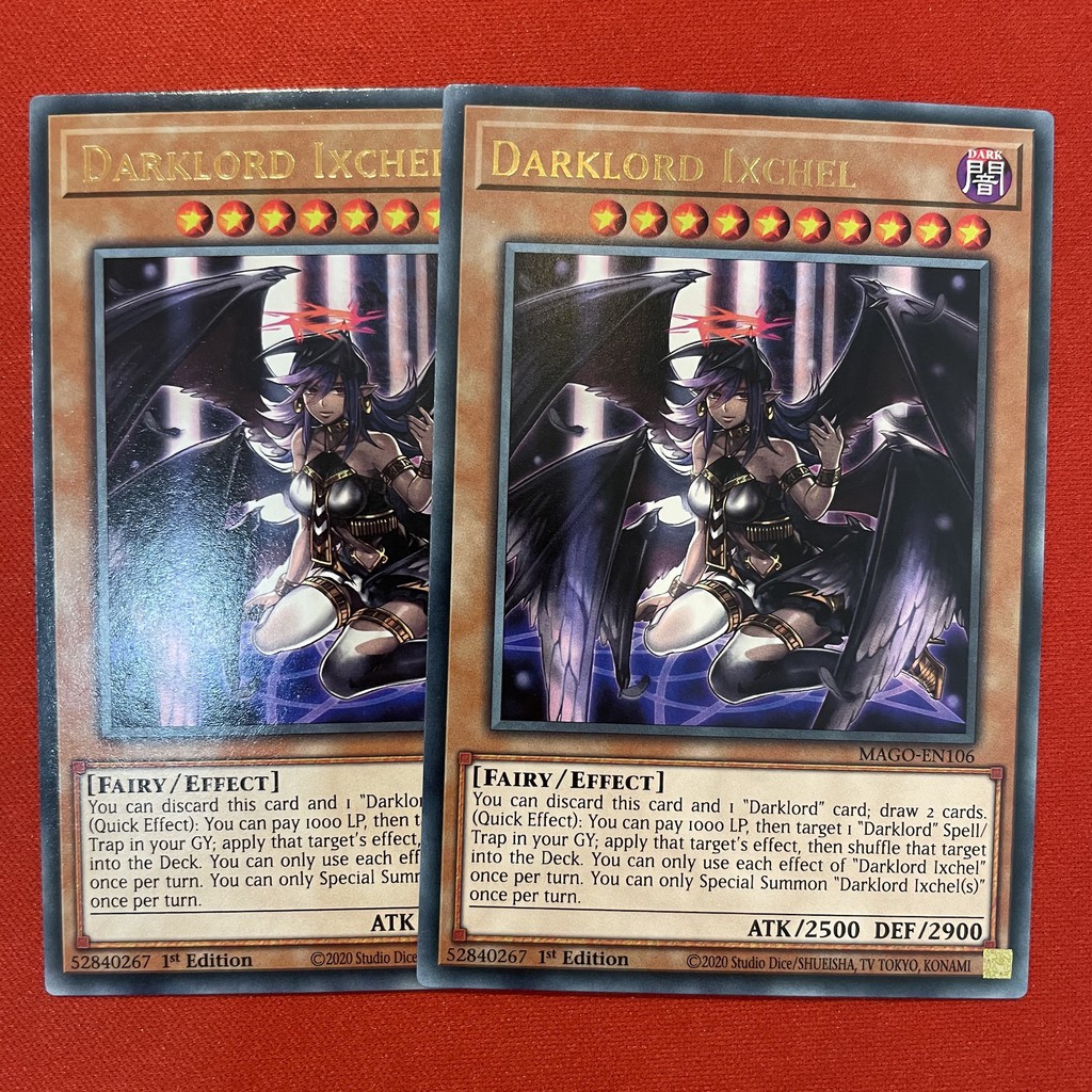 [CỰC PHẨM][Thẻ Bài Yugioh Chính Hãng] Combo Các Thẻ Bài Darklord Tiếng Anh - Thiên Thần Sa Ngã!!!