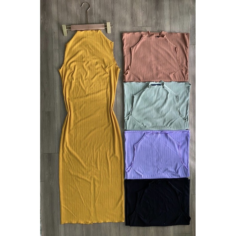 VÁY BA LỖ CỔ CAO NTP01