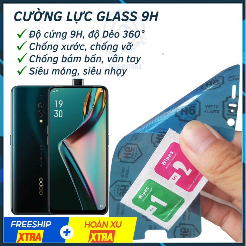 Dán cường lực dẻo nano 9H Oppo K1, Oppo K3