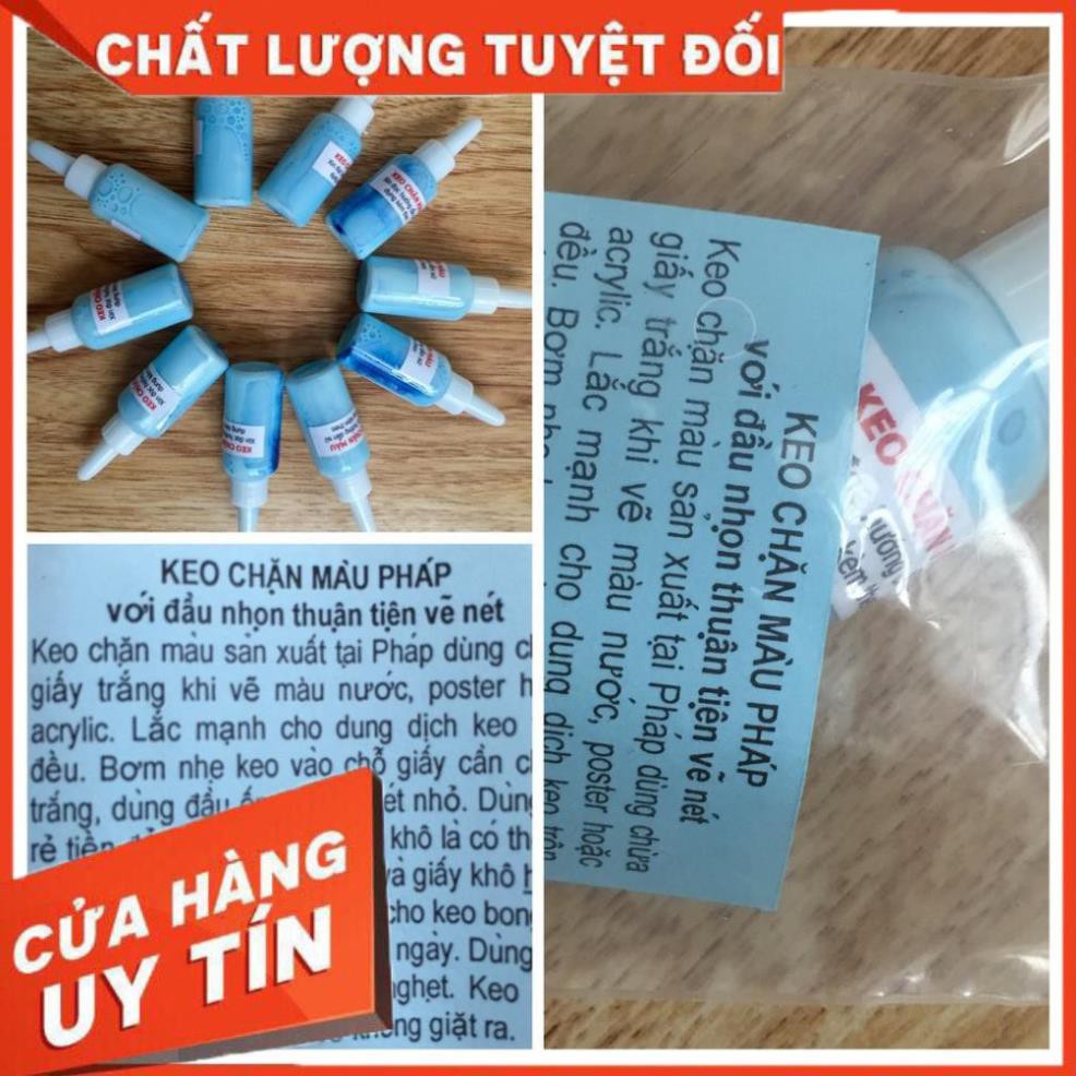 KEO CHẶN MÀU PHÁP LỌ NHỎ